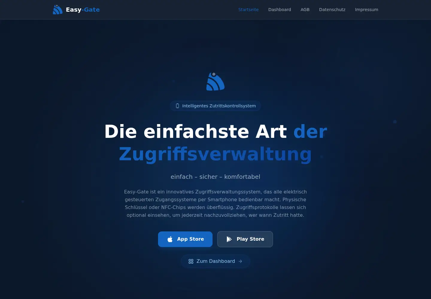 Screenshot of easy-gate.eu