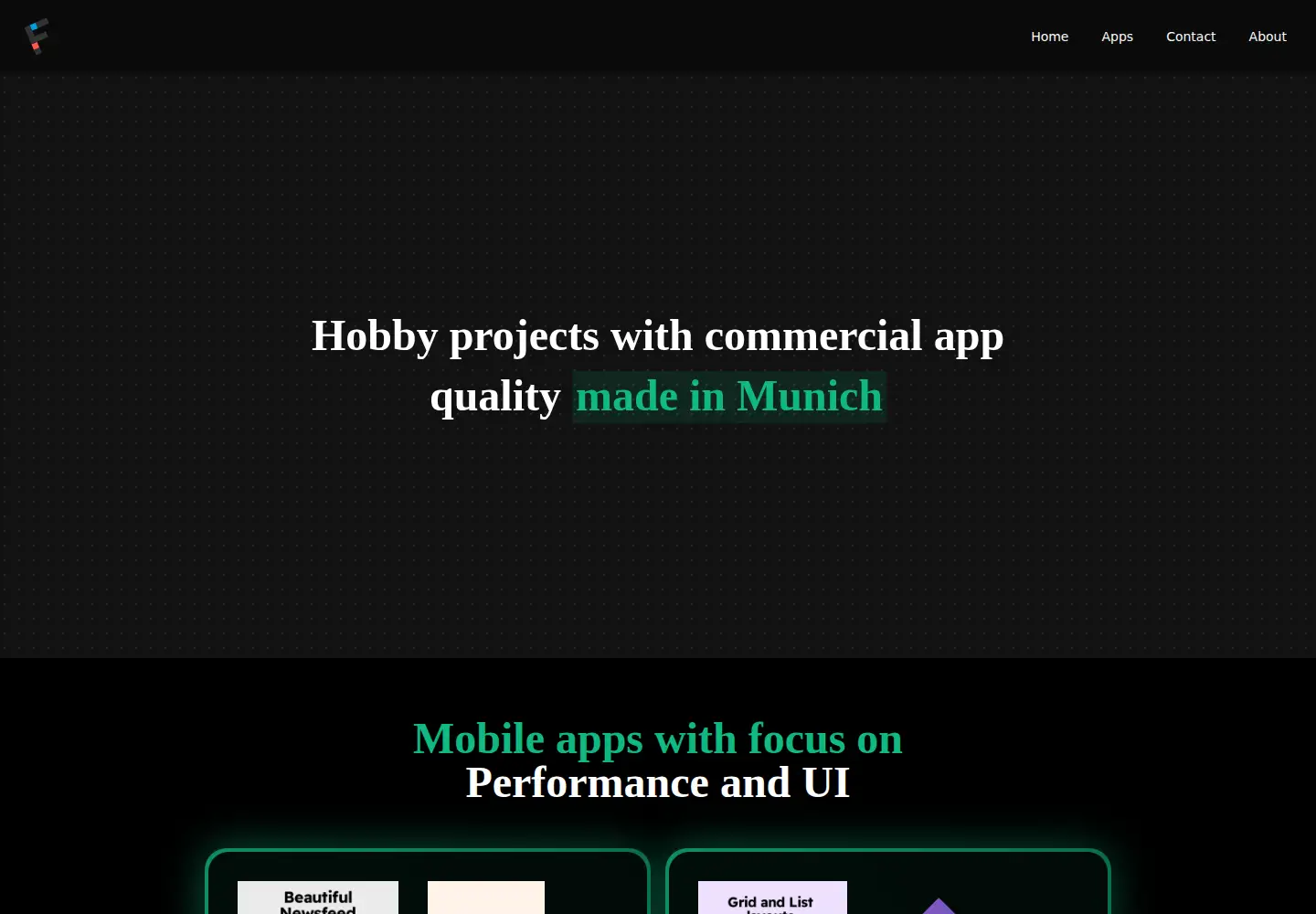 Screenshot of failab.eu