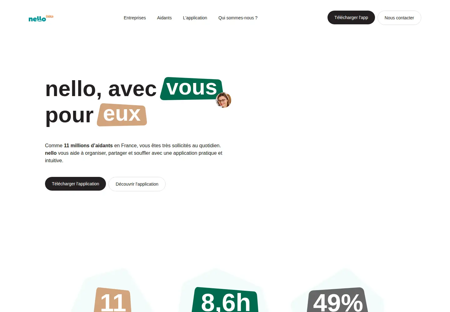 Screenshot of nello.eu