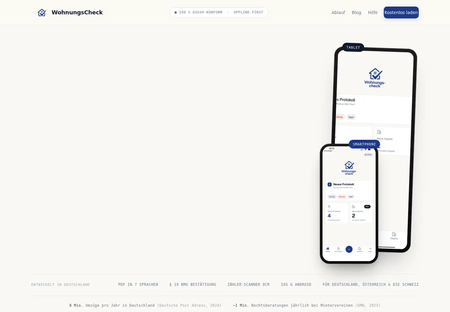 Screenshot of wohnungscheck.eu