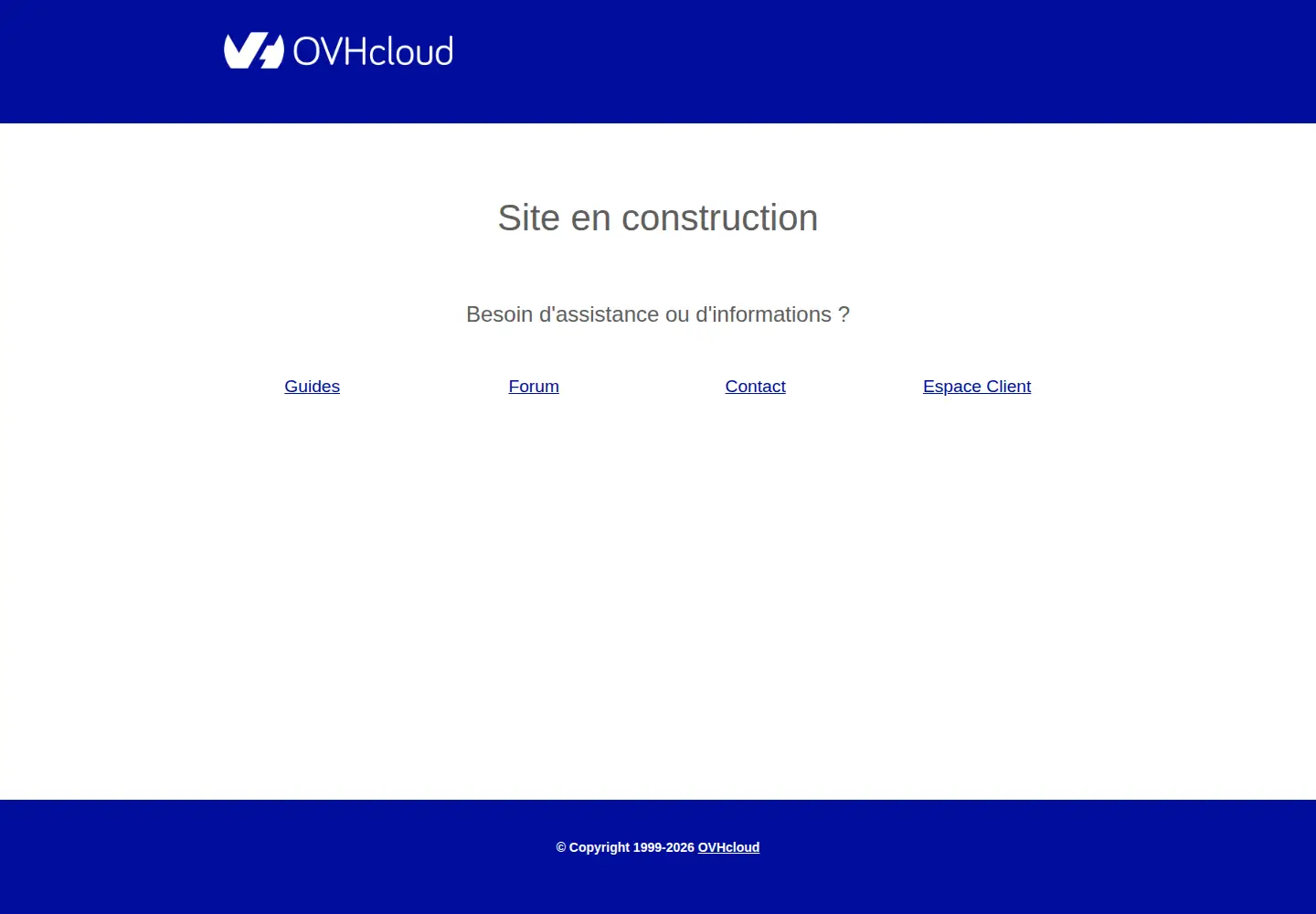 Captured homepage of baladebranchee.fr in the current scan