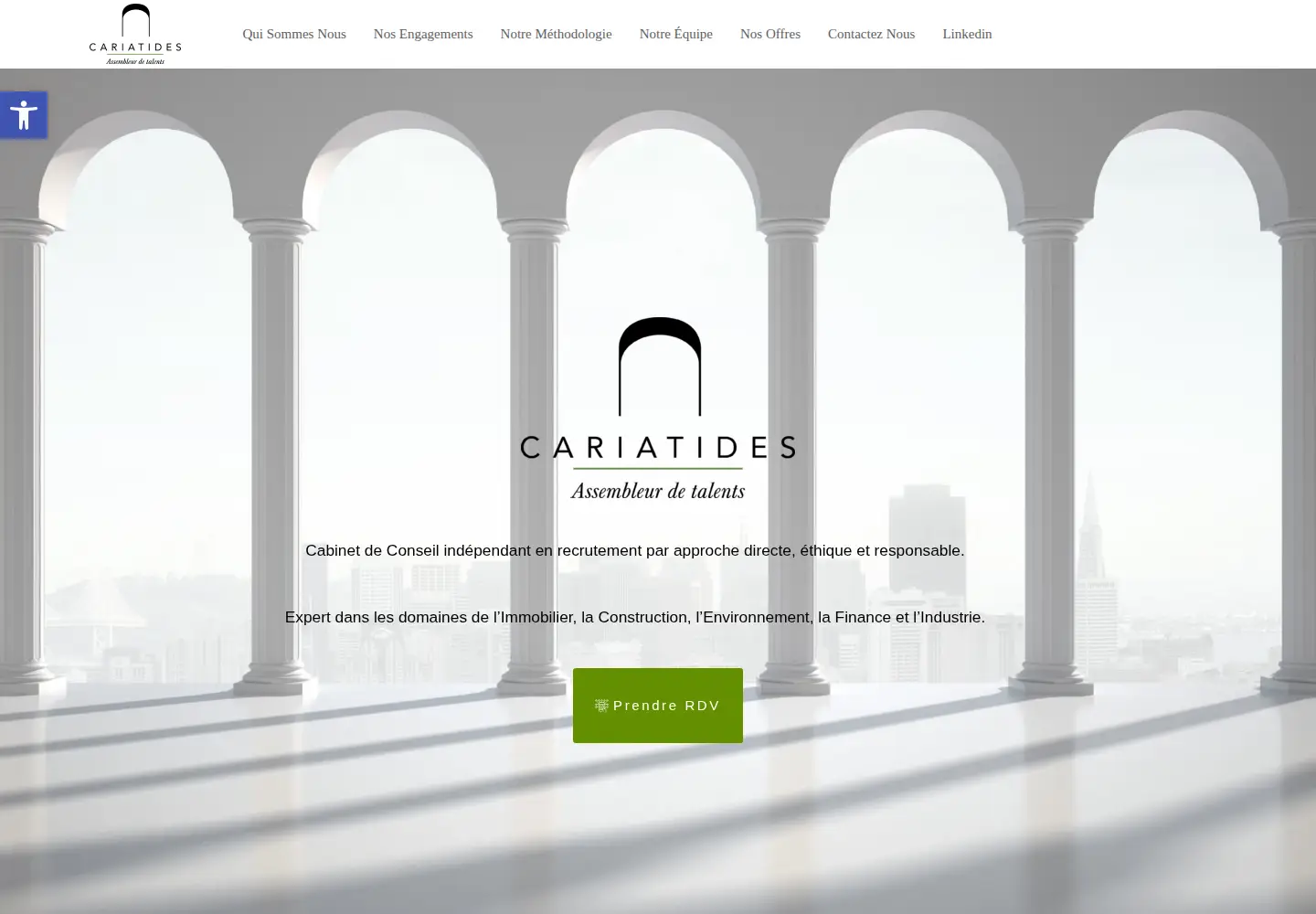 Screenshot of cariatides-rh.fr