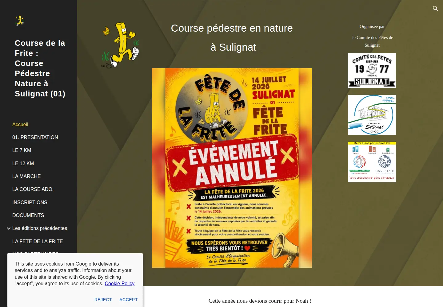 Screenshot of coursedelafrite.fr