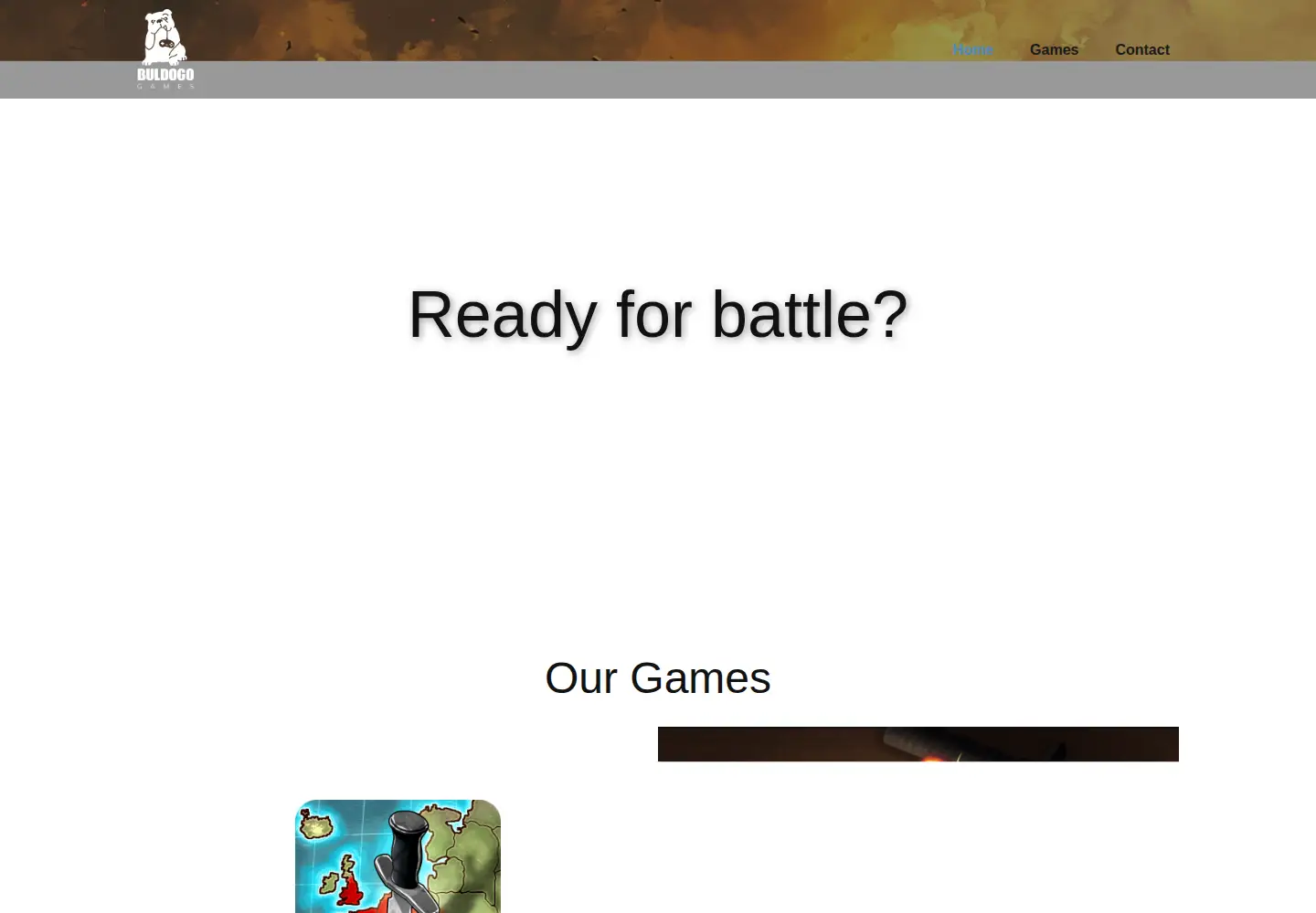 Screenshot of buldogo.games