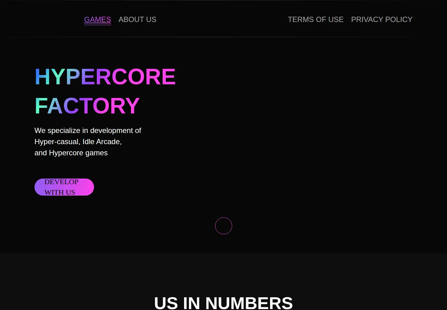 Screenshot of dats.games