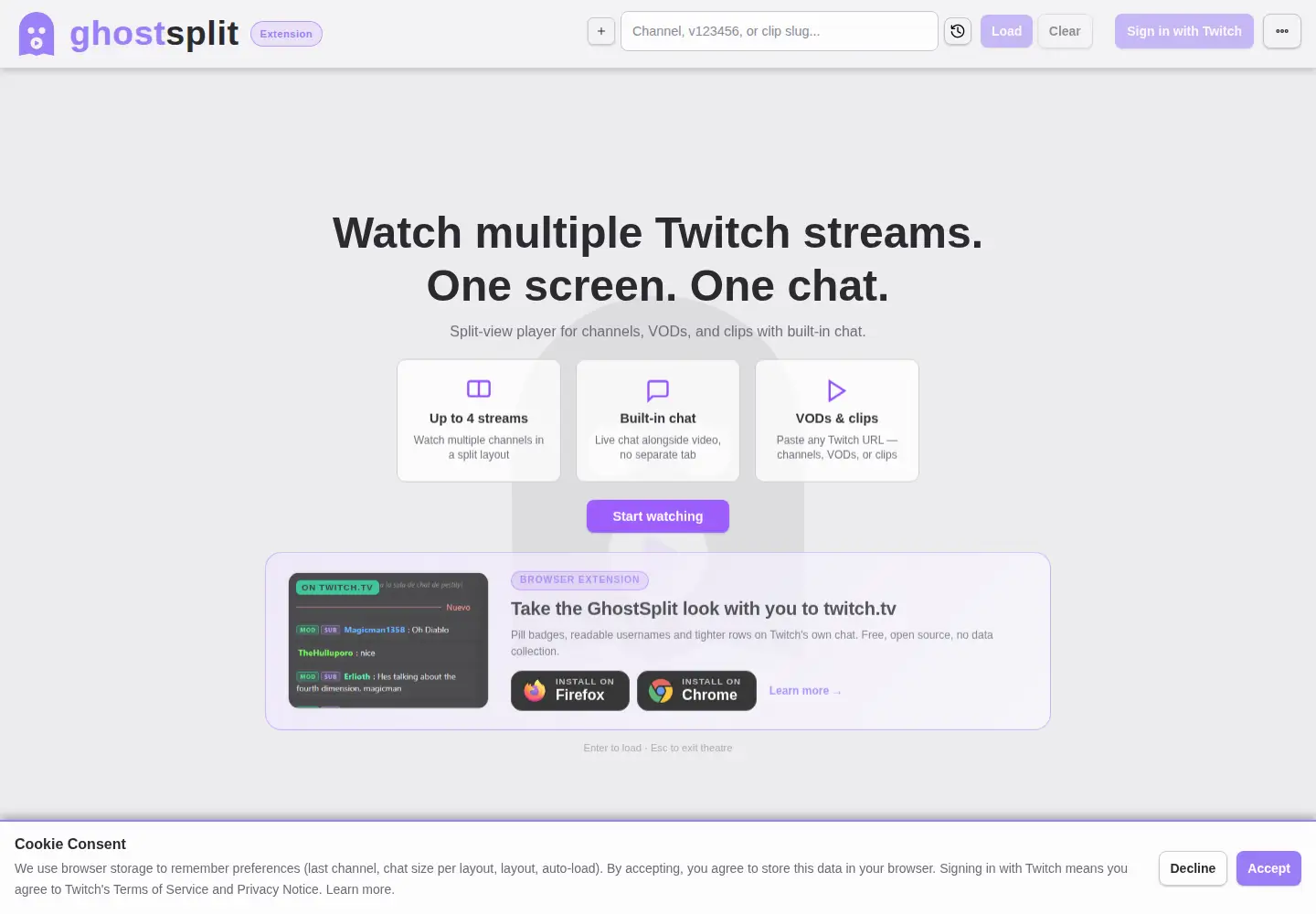Screenshot of ghostsplit.gg