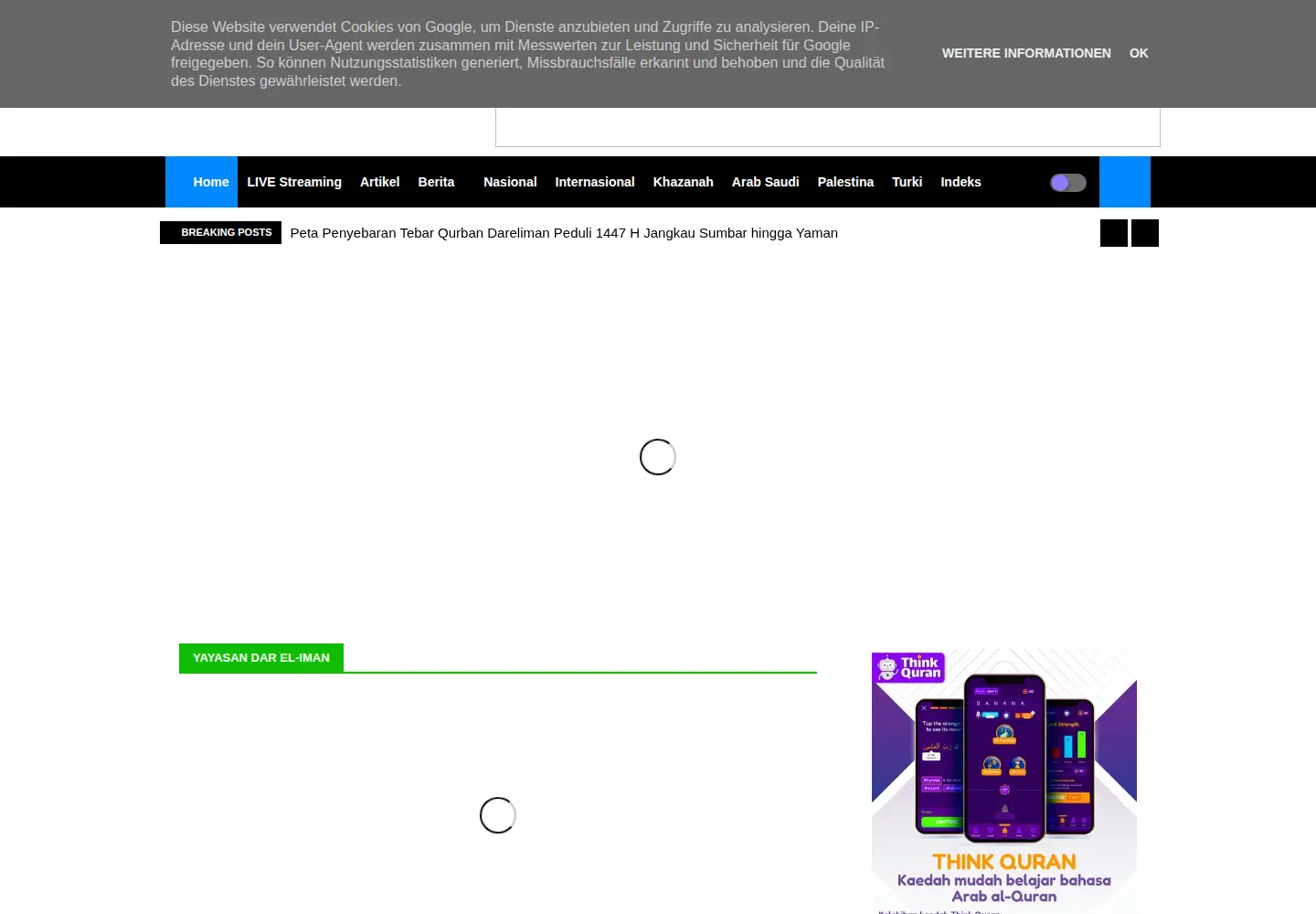 Screenshot of surautv.id