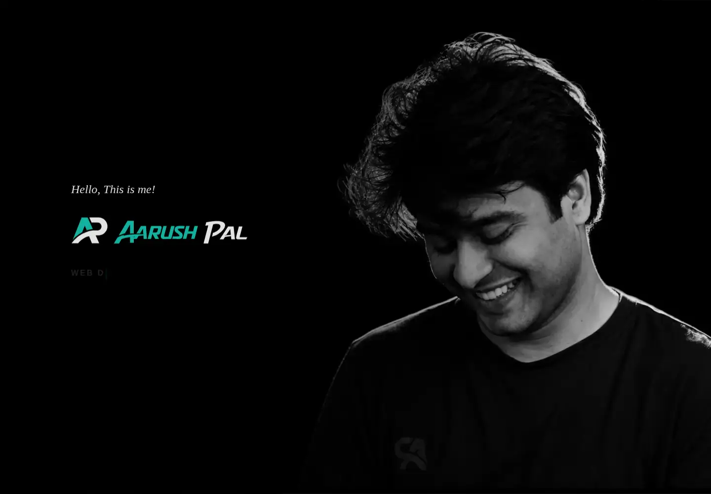 Captured homepage of aarushpal.in in the current scan