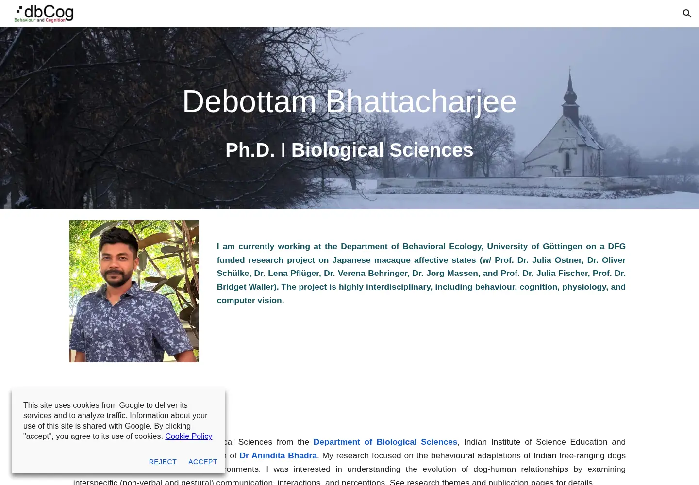 Screenshot of dbcognition.co.in