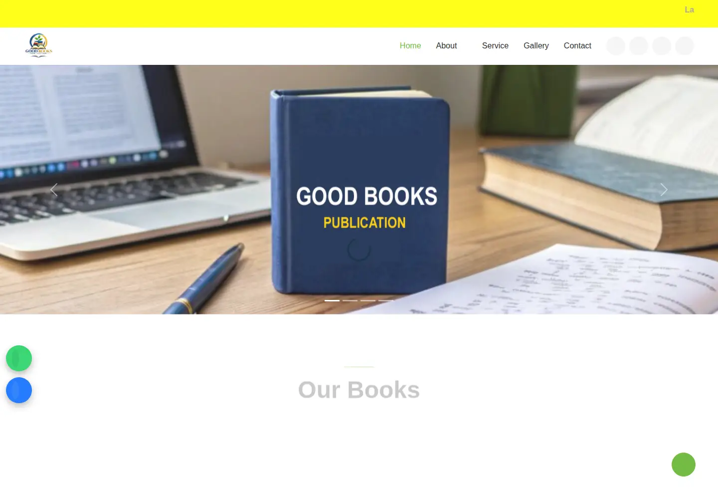 Screenshot of goodbooks.co.in