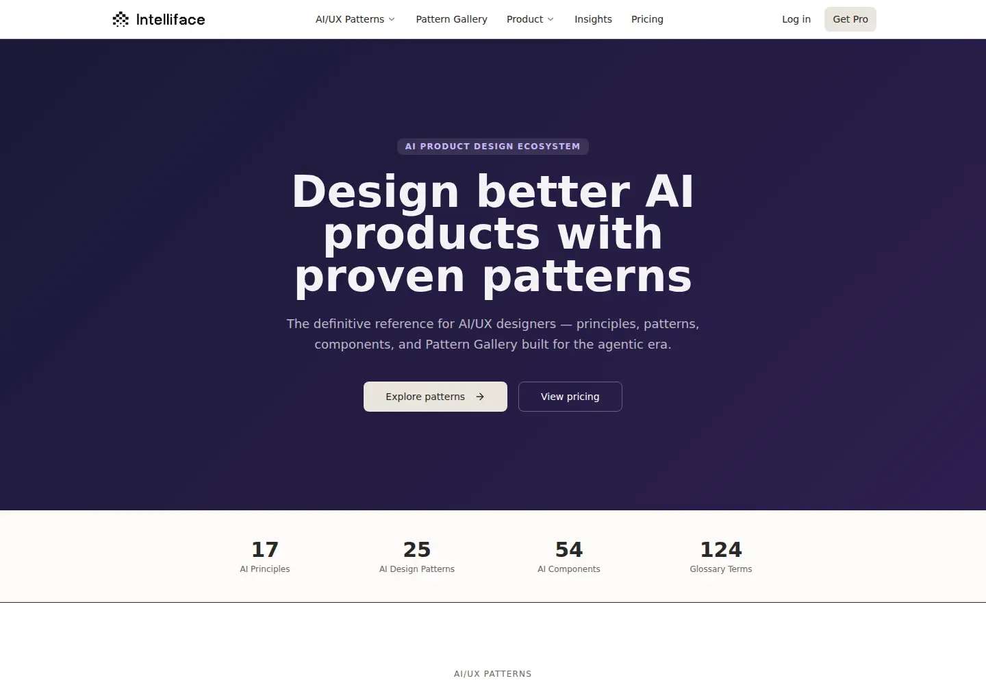 Captured homepage of intelliface.in in the current scan
