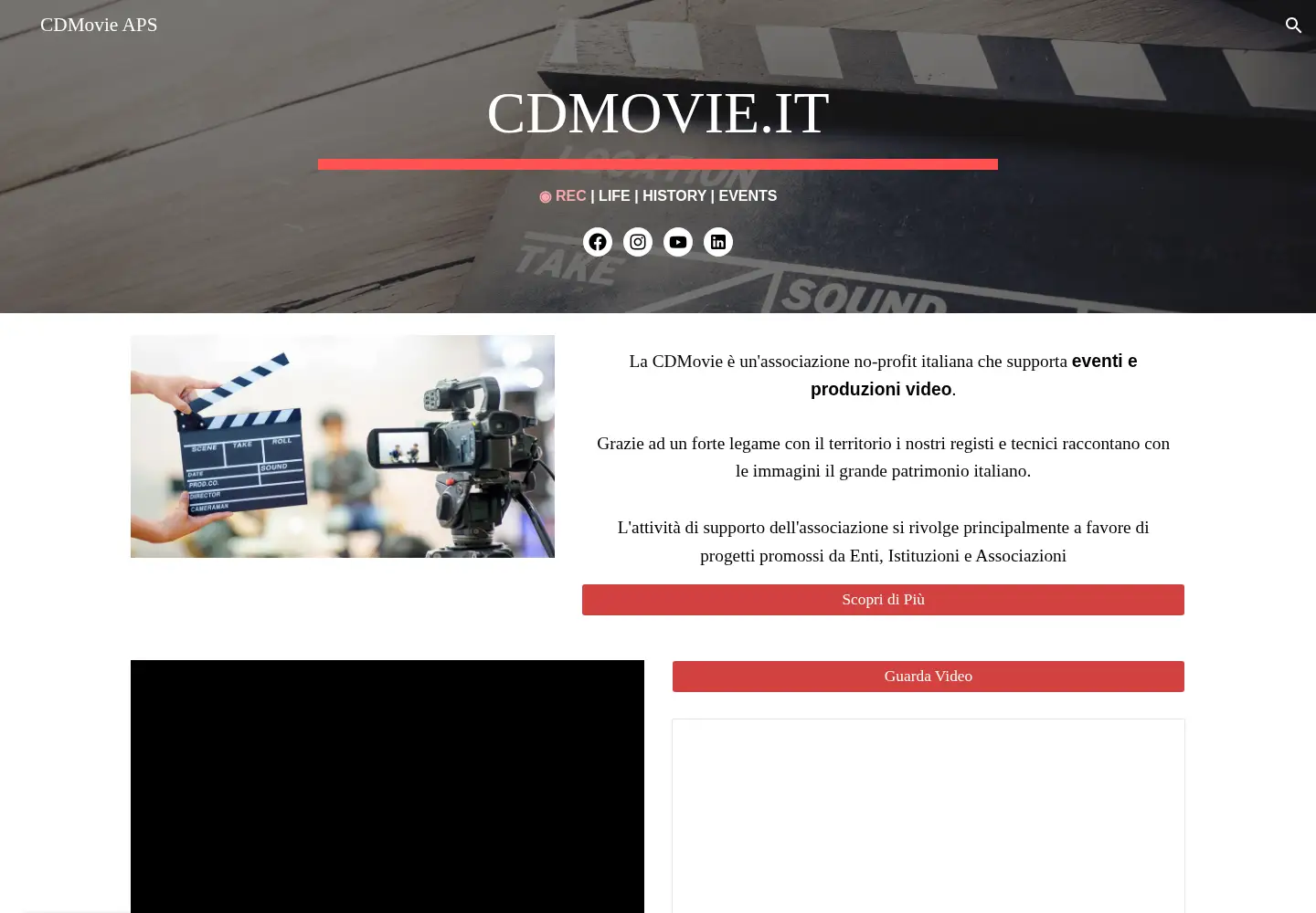 Screenshot of cdmovie.it