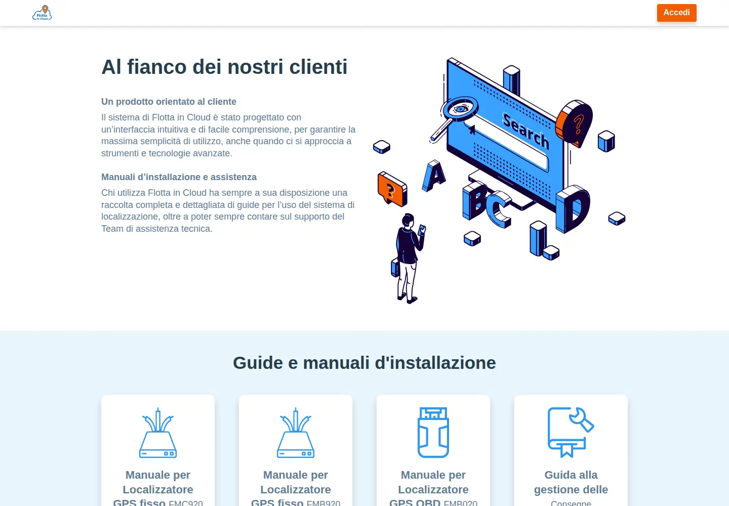 Screenshot of flottaincloud.it
