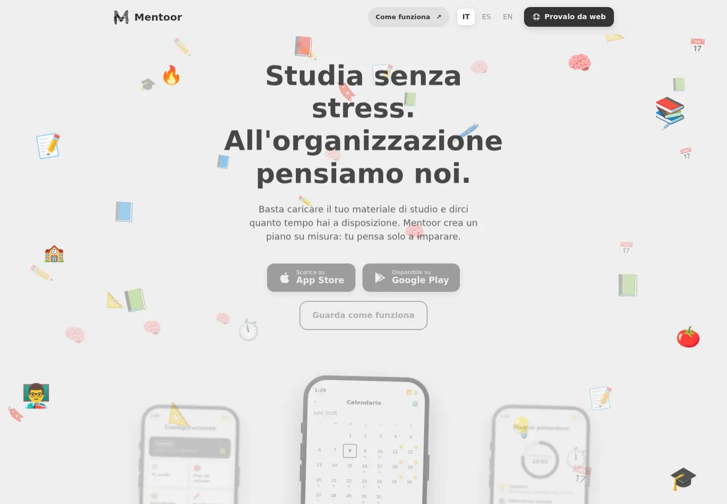 Screenshot of mentoor.it
