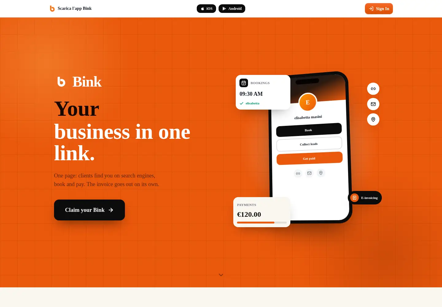 Screenshot of binatomy.link