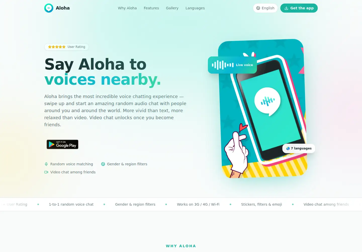Screenshot of alohanow.live