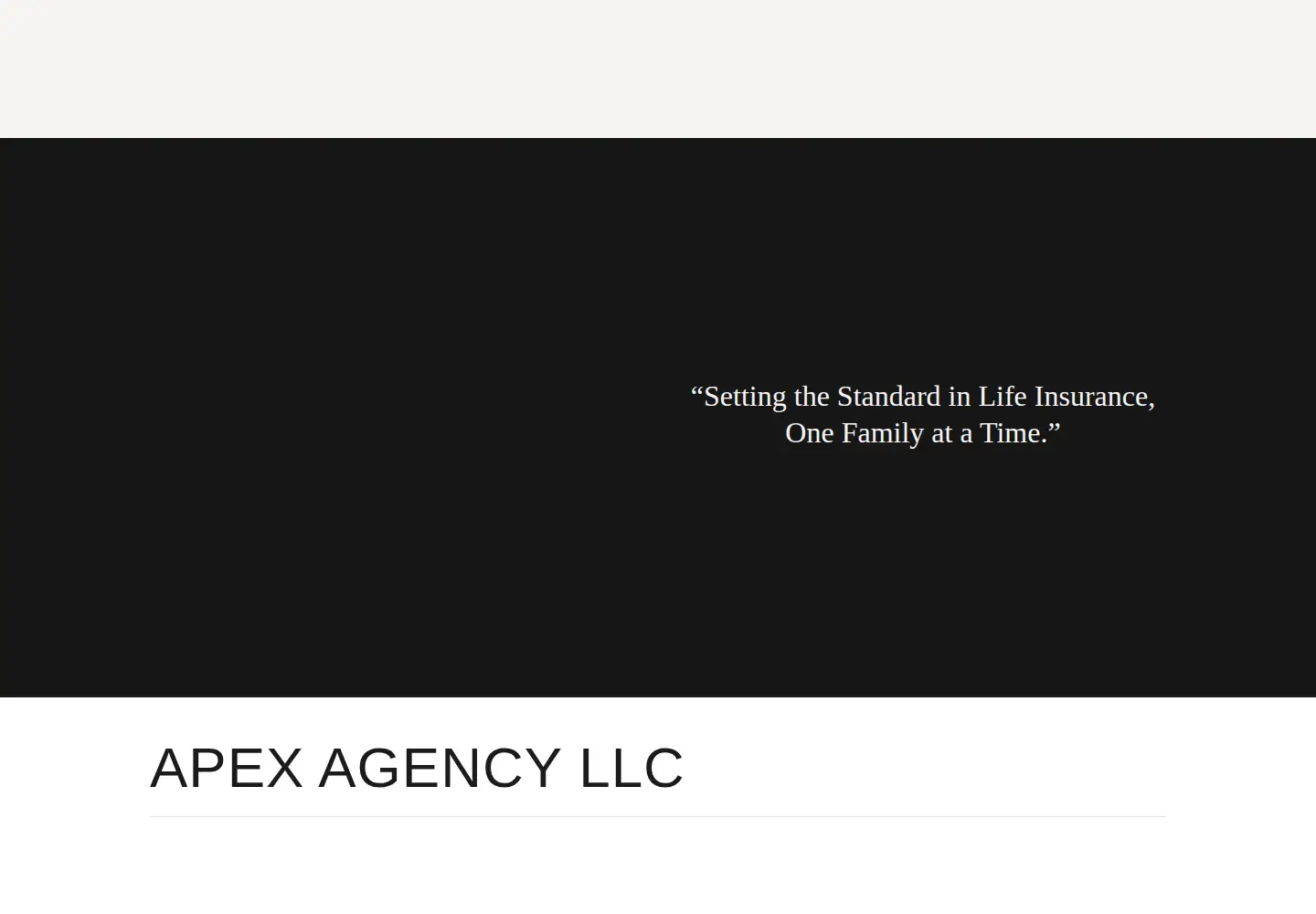 Screenshot of apexagency.llc