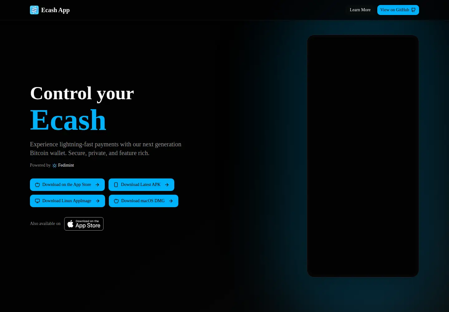 Screenshot of ecash.love