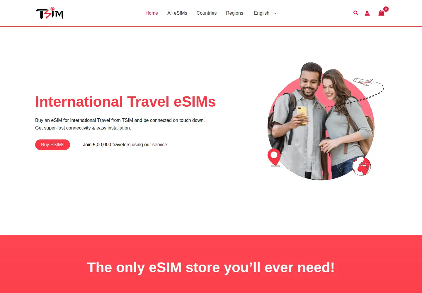 Screenshot of tsim.mobi