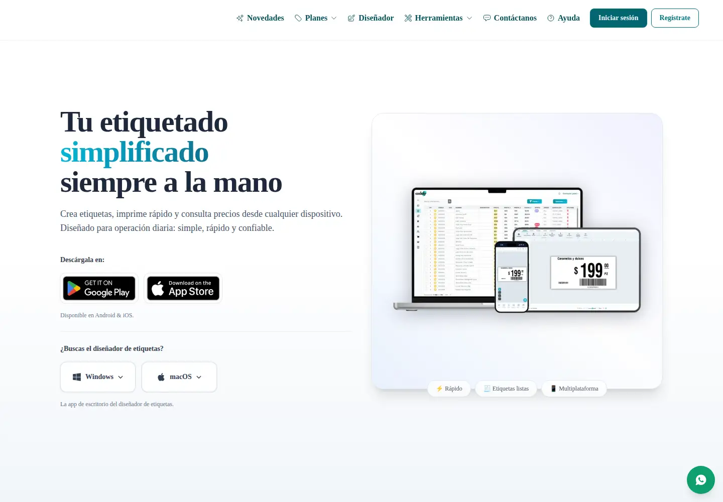 Screenshot of codaly.com.mx