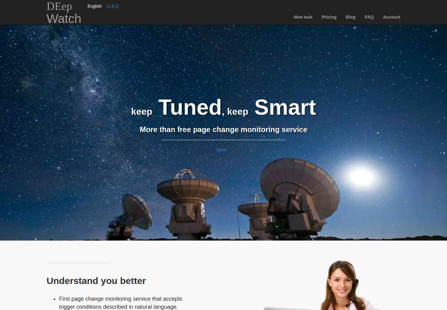 Screenshot of deep-watch.net