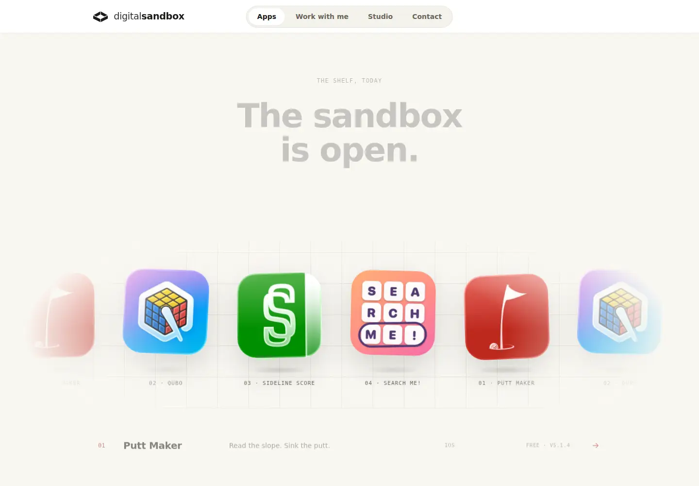 Screenshot of digitalsandbox.net