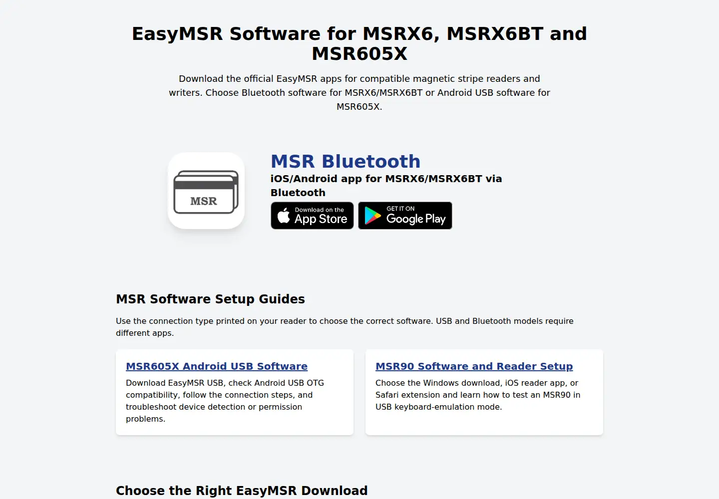 Screenshot of easymsr.net