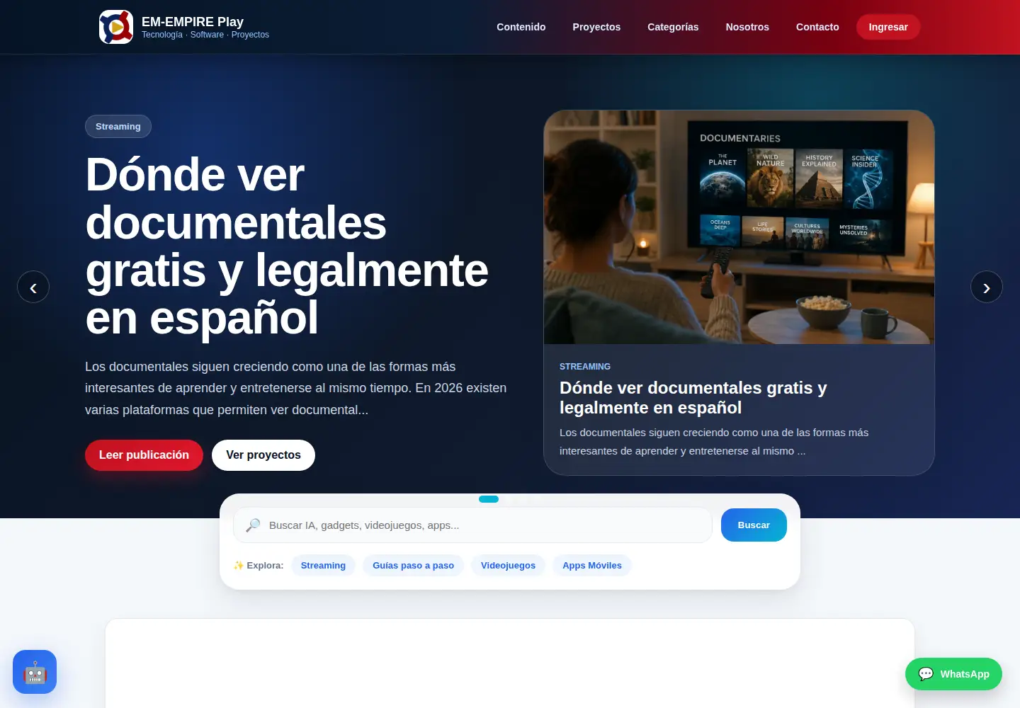 Screenshot of em-empire.net