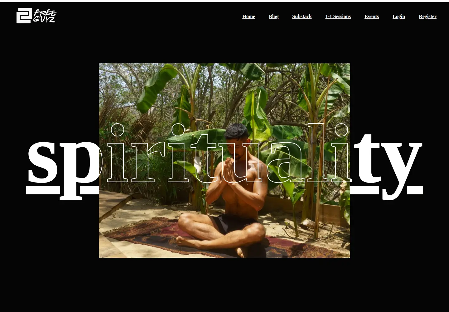 Captured homepage of freeguyz.net in the current scan