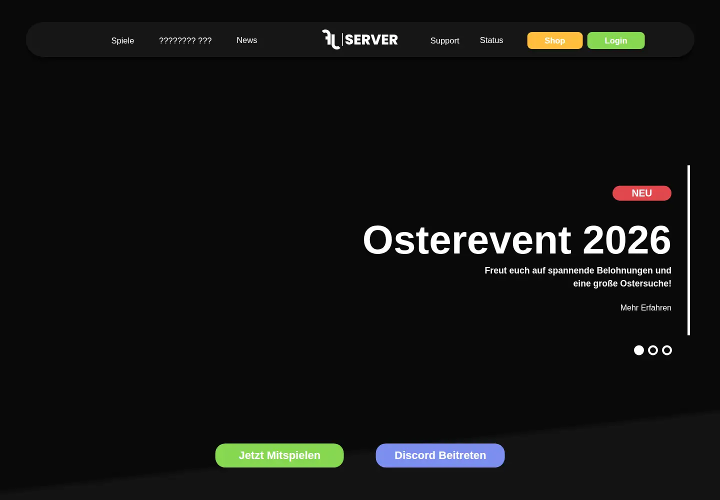 Screenshot of froglight.net