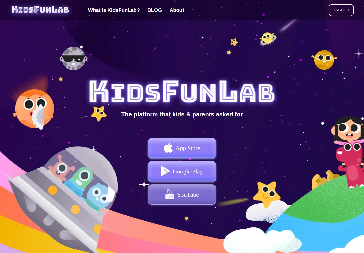 Screenshot of kidsfunlab.net