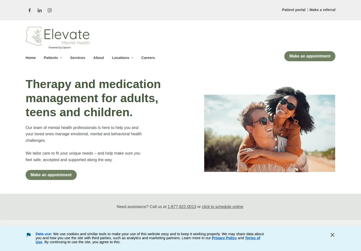 Screenshot of northlightcounseling.net