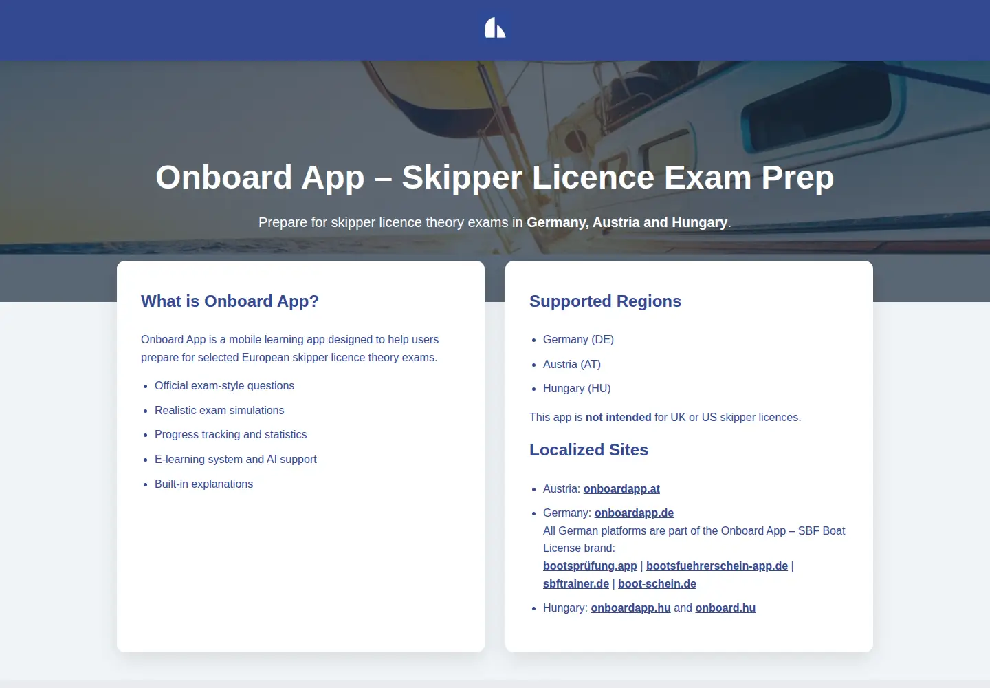 Screenshot of onboardapp.net