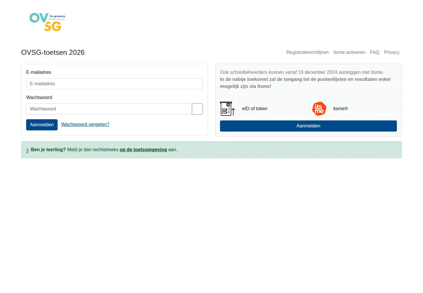 Screenshot of ovsgtoetsen.net
