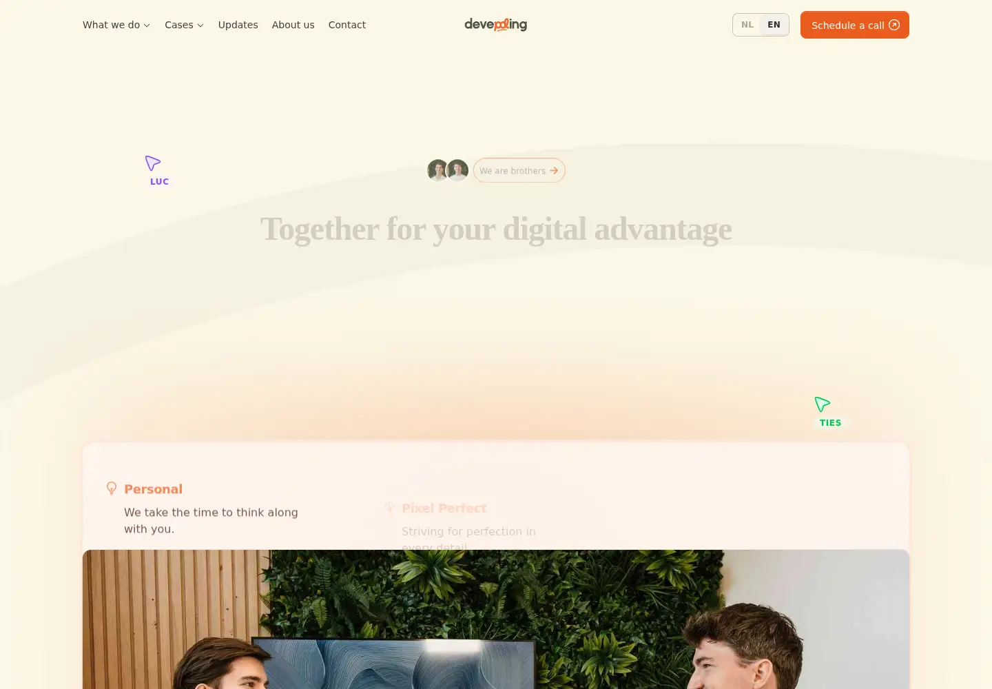 Screenshot of devepoling.nl