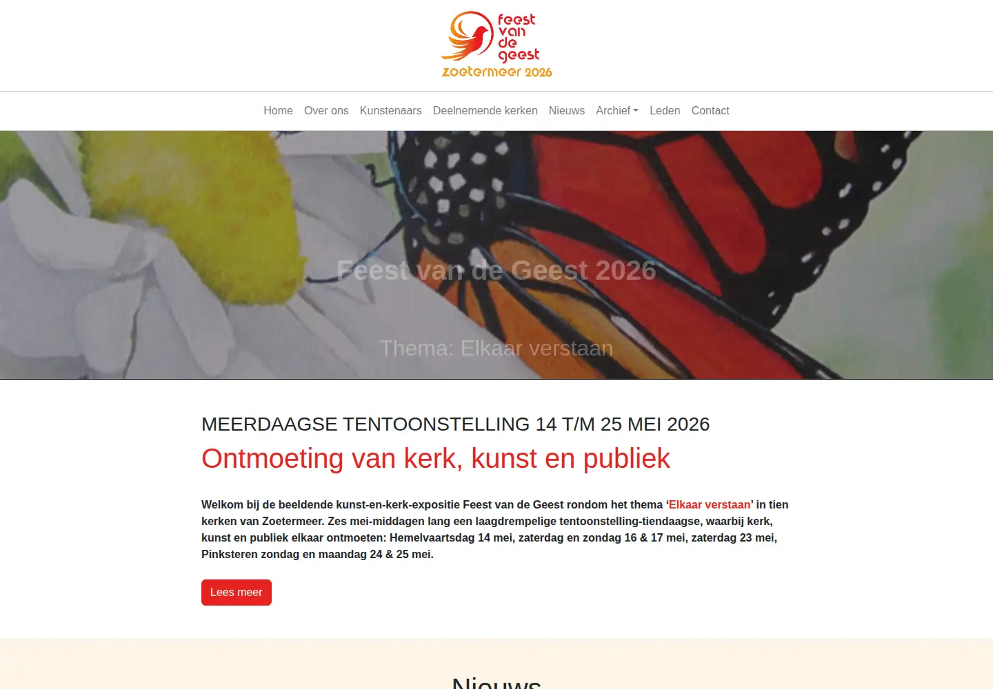 Screenshot of feestvandegeestzoetermeer.nl