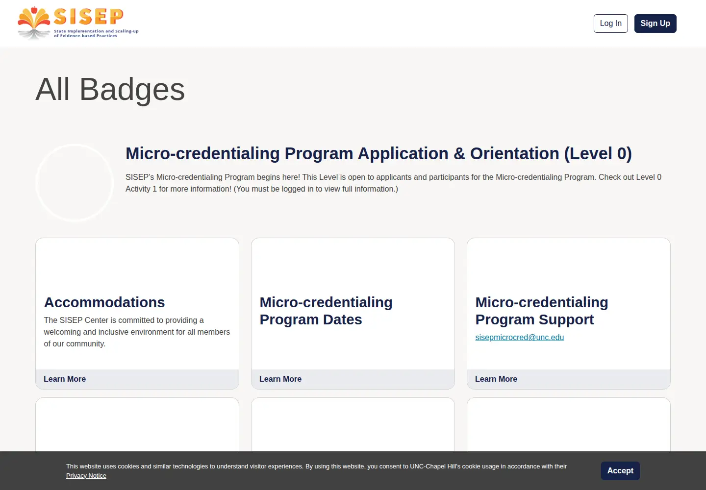 Screenshot of sisep-micro.online