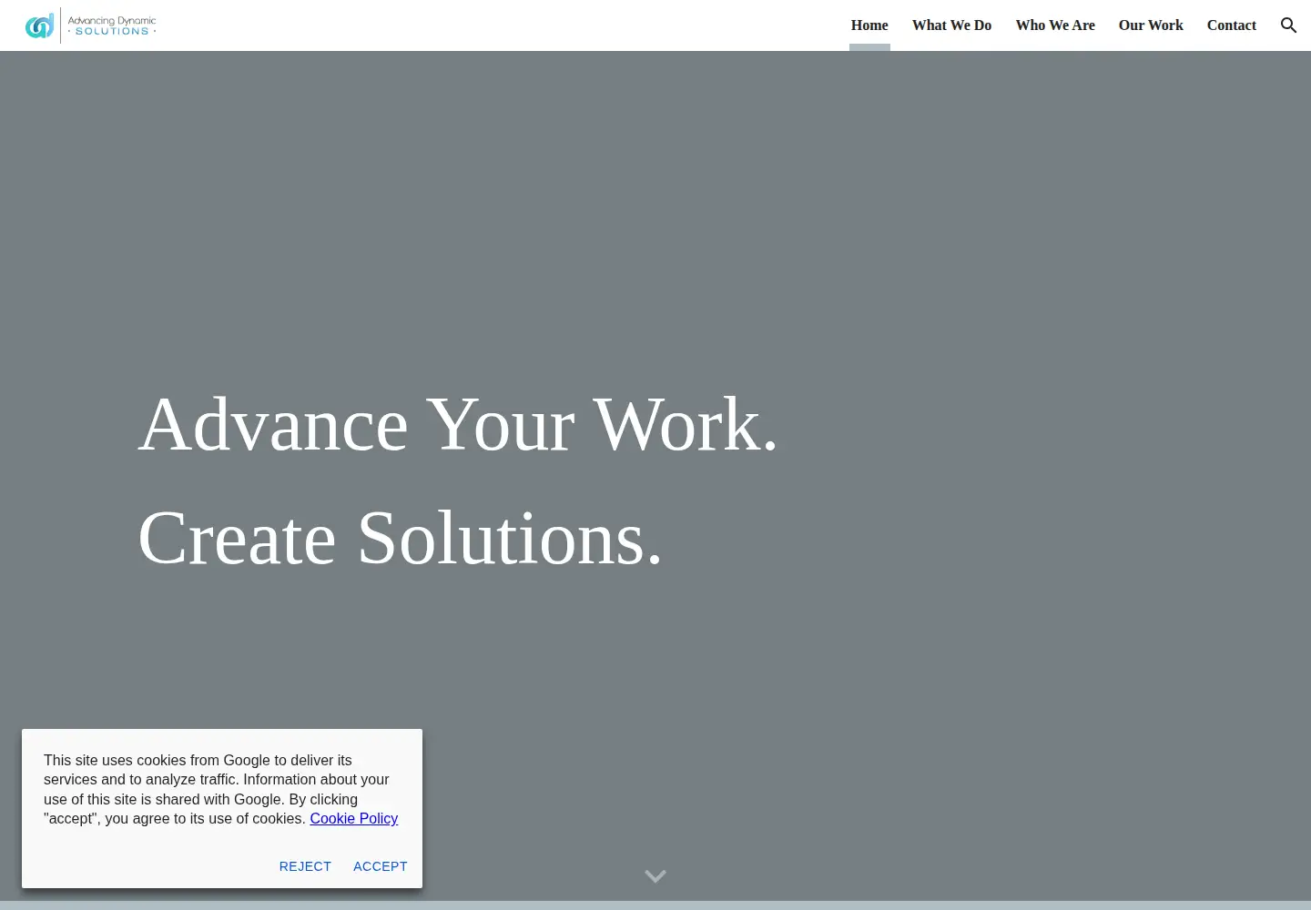 Screenshot of ad-solutions.org