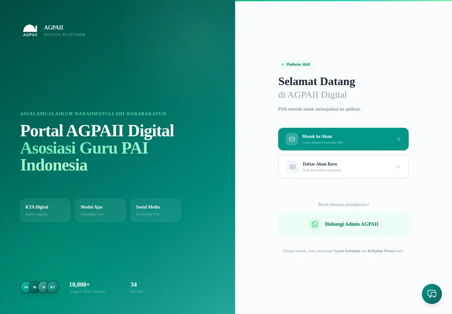 Screenshot of agpaiidigital.org