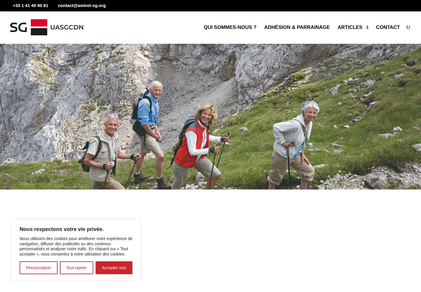 Screenshot of amiret-sg.org