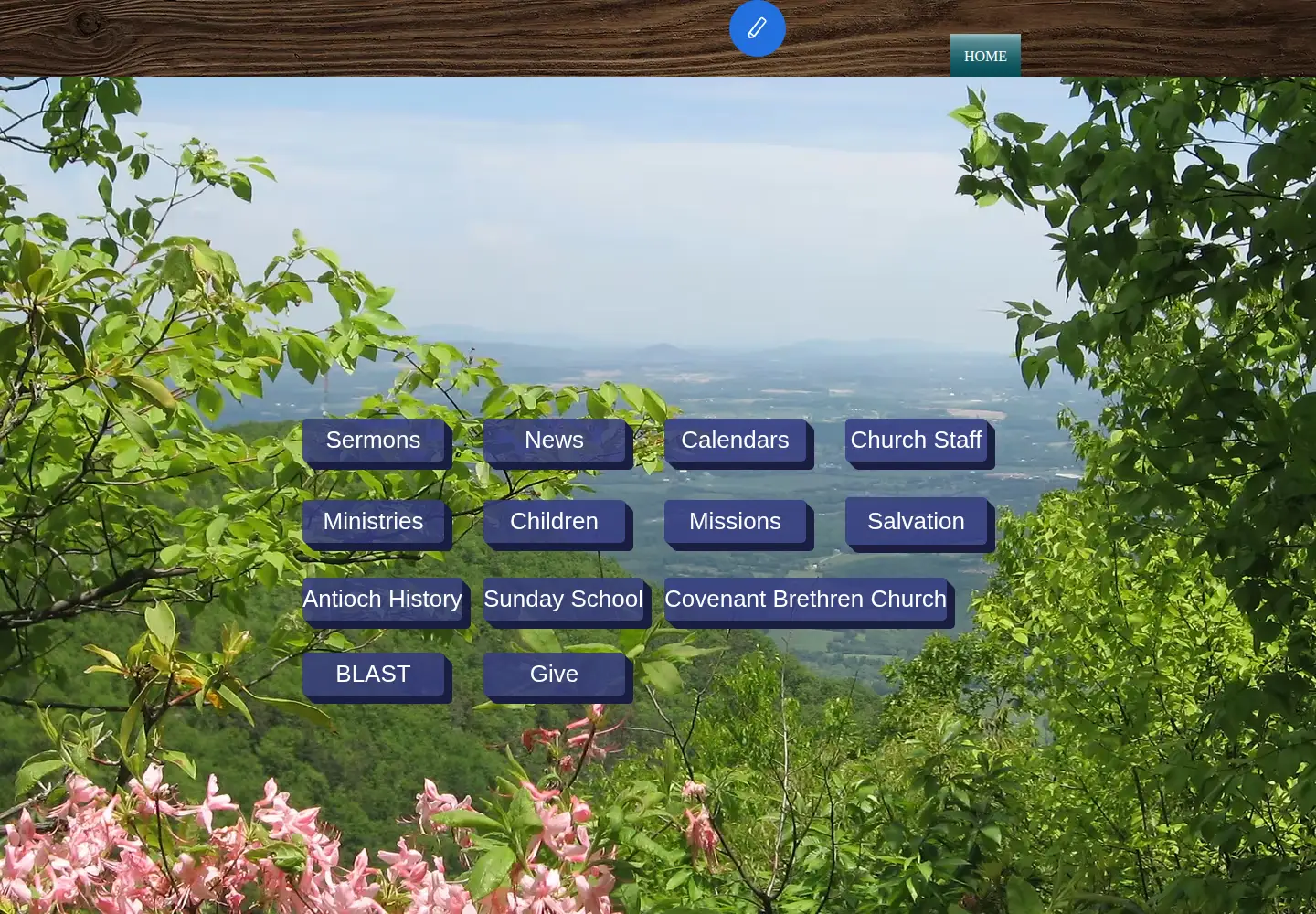 Screenshot of antiochcob.org