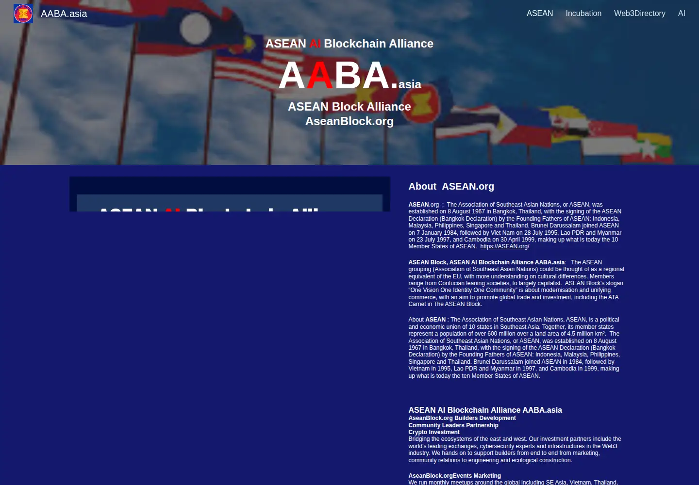 Screenshot of aseanblock.org