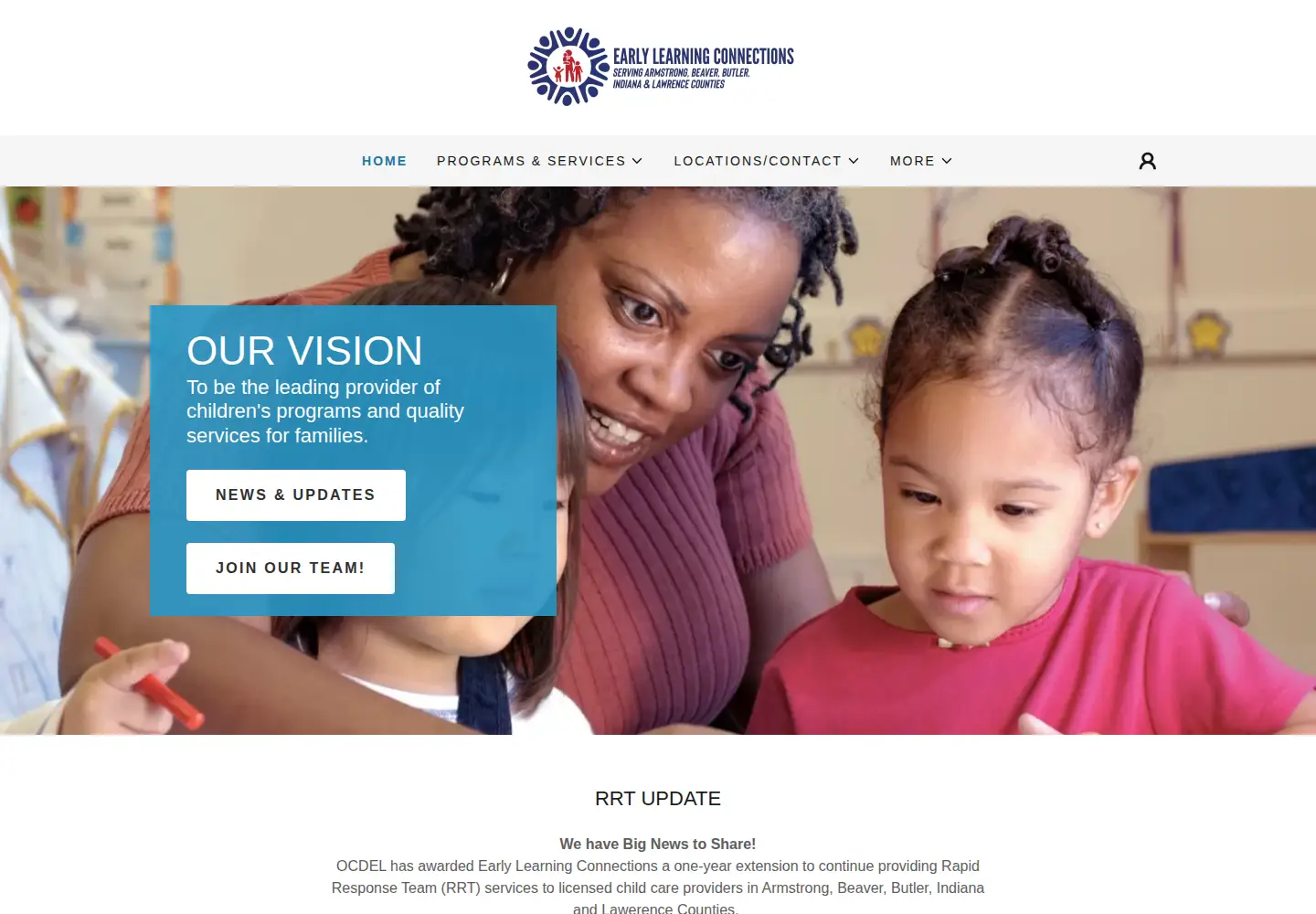 Screenshot of bcccinc.org