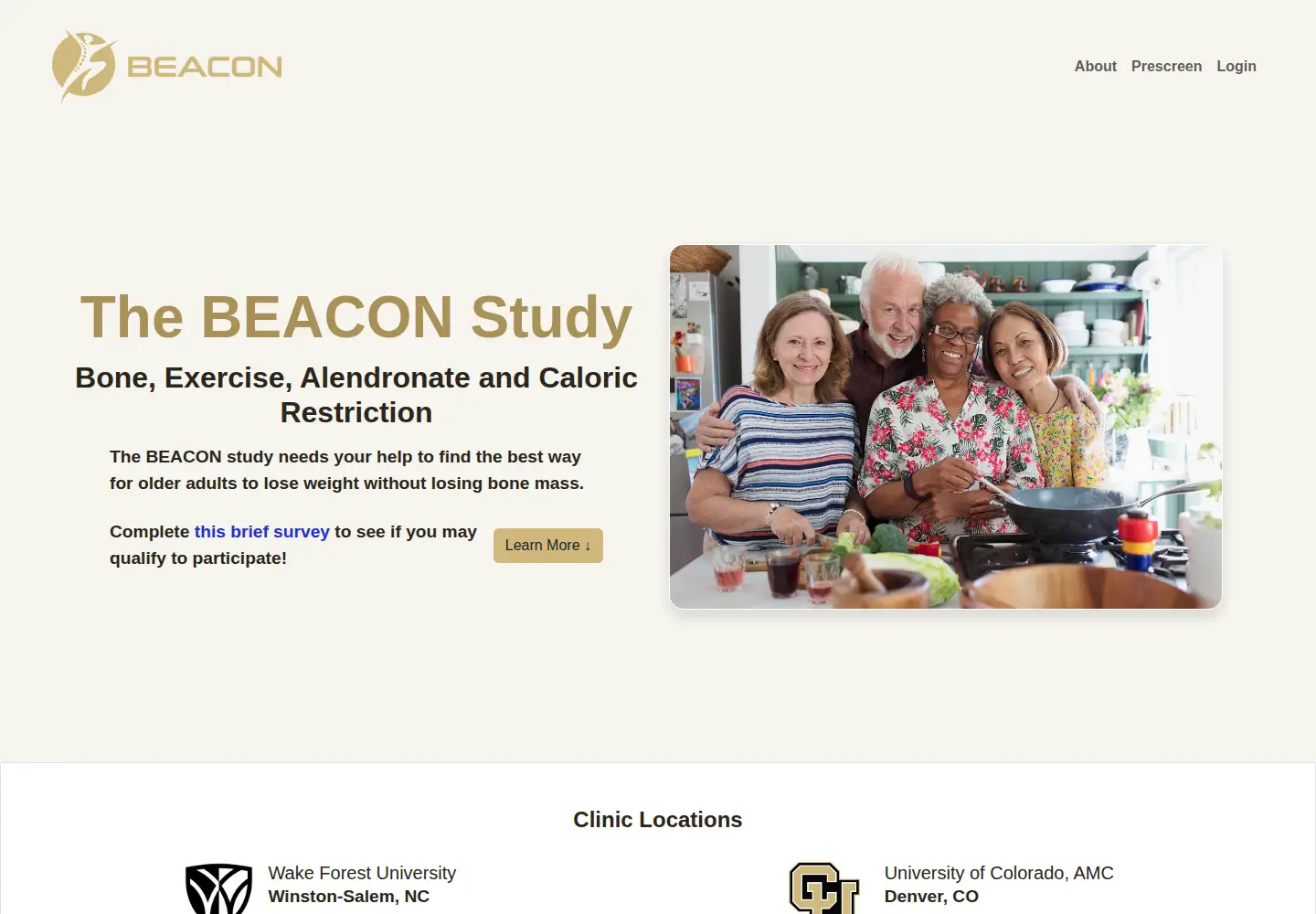 Screenshot of beaconstudy.org