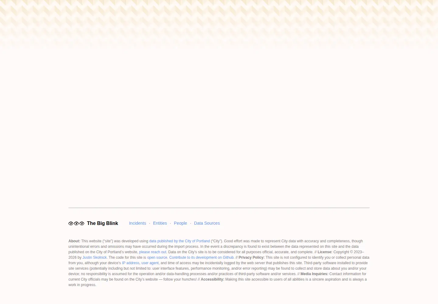 Screenshot of bigblinkpdx.org