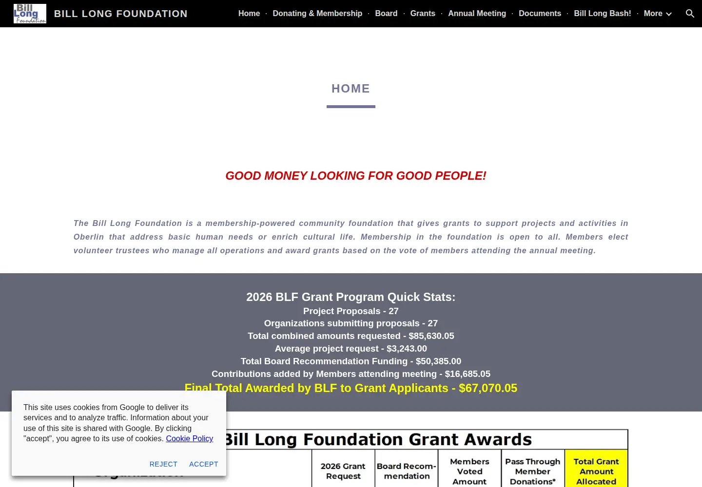 Screenshot of blfoberlin.org