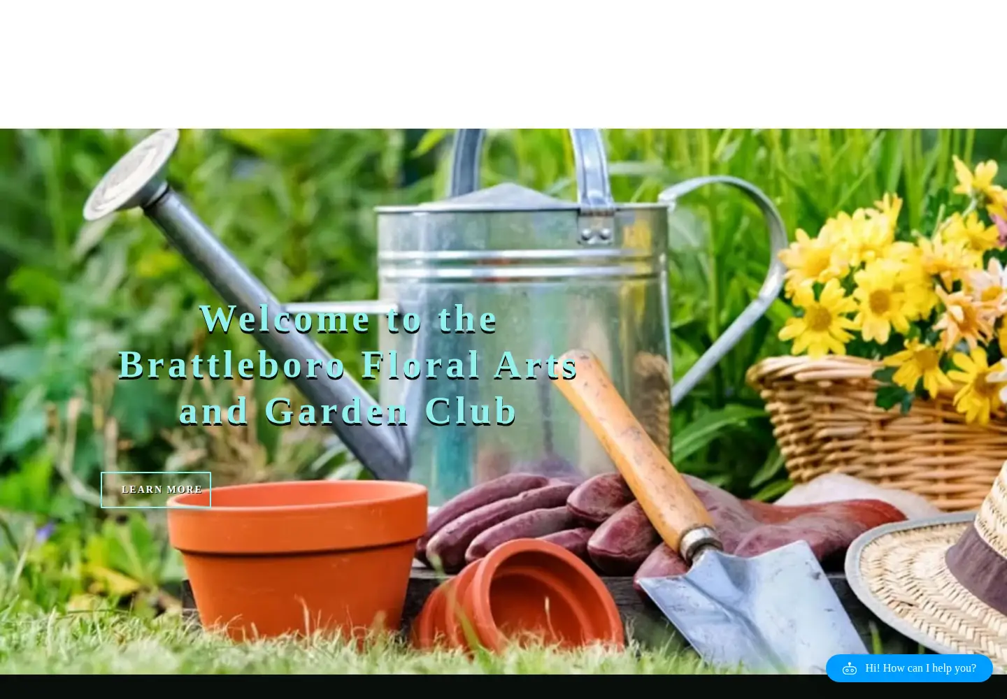 Screenshot of brattleborogardenclub.org