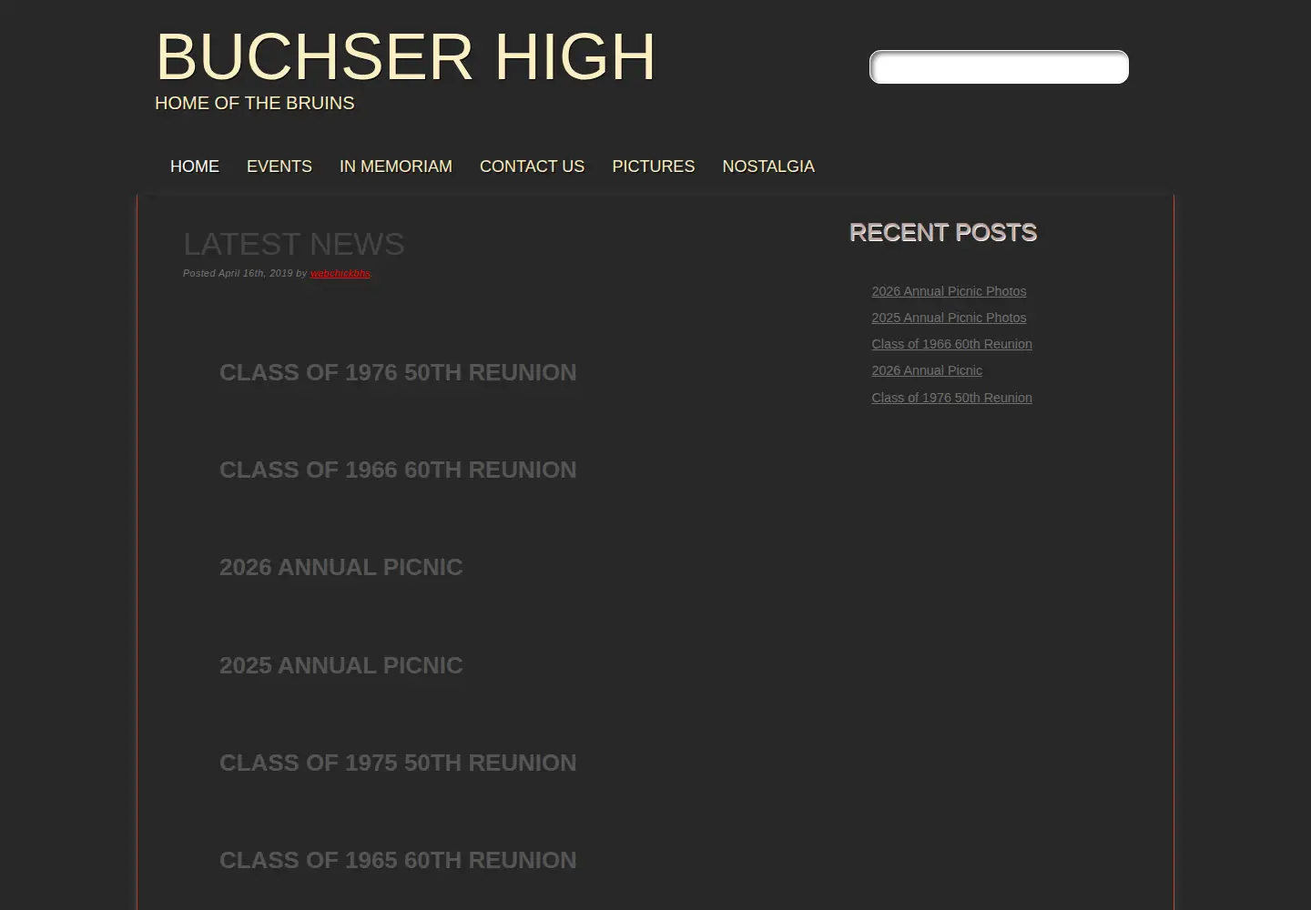 Screenshot of buchserhigh.org