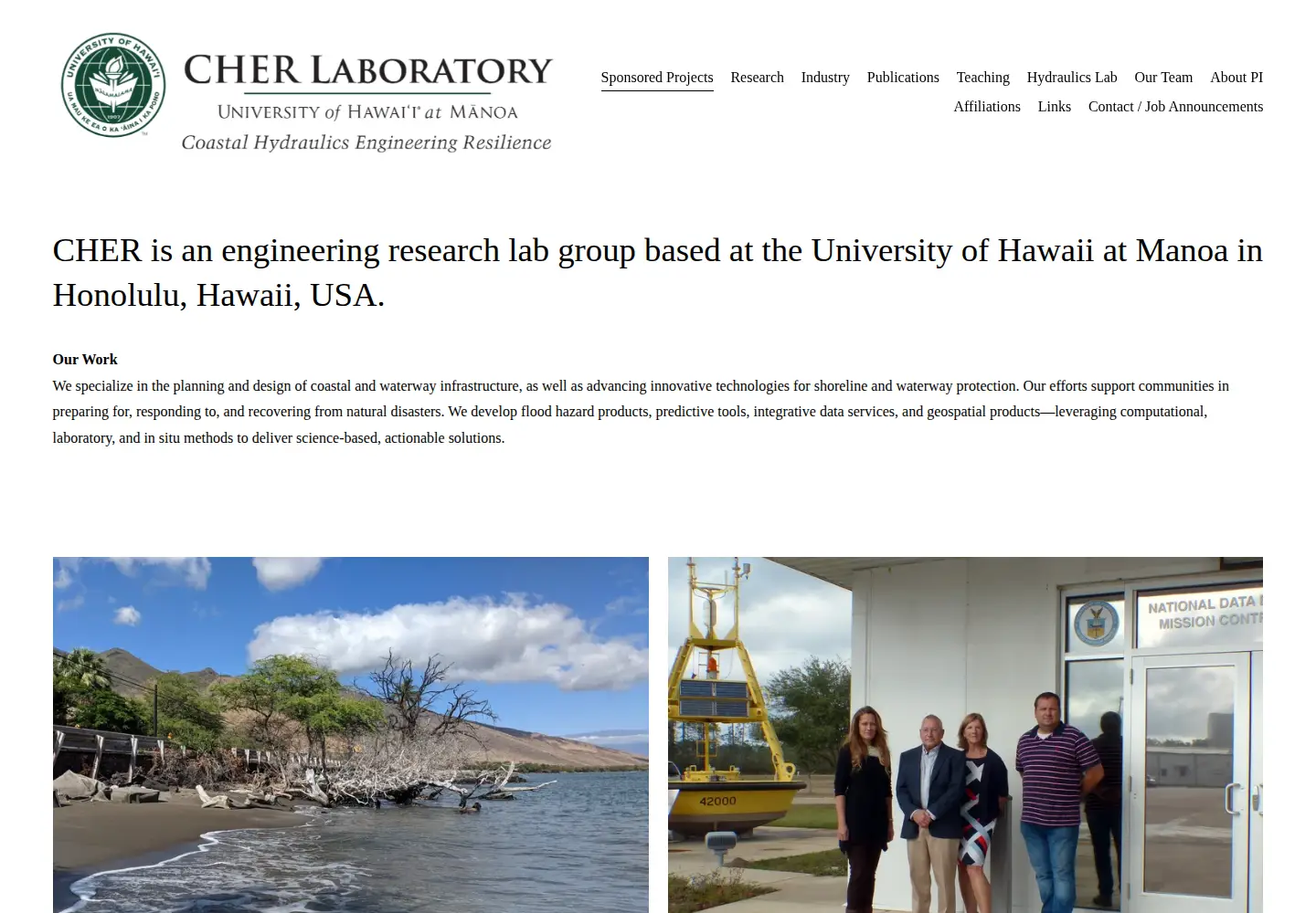 Screenshot of cherlab.org