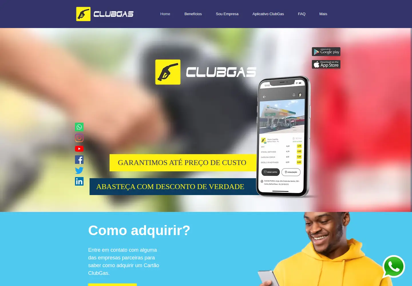 Screenshot of clubgas.org